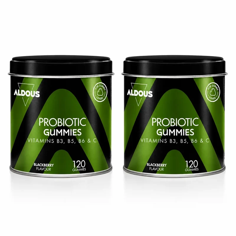 Aldous Bio Probióticos Con Vitaminas En Gominolas , 120 , pack 2