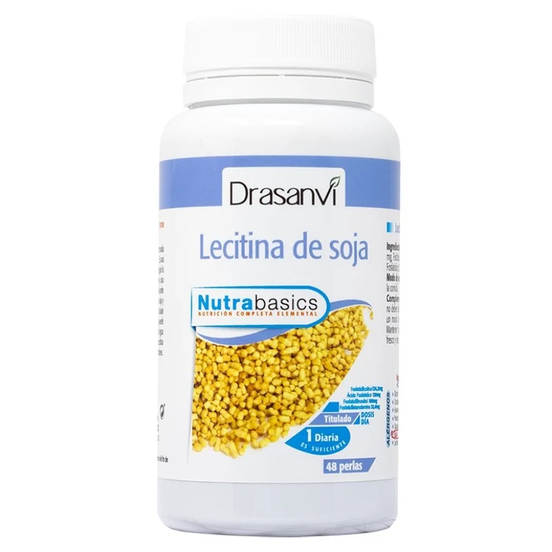 Lecitina de Soja 1200 mg 48 Perlas | Drasanvi