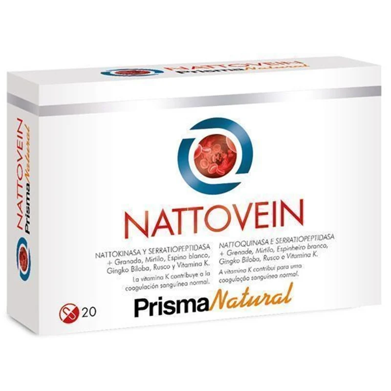Nattovein 20 Capsulas | Prisma Natural