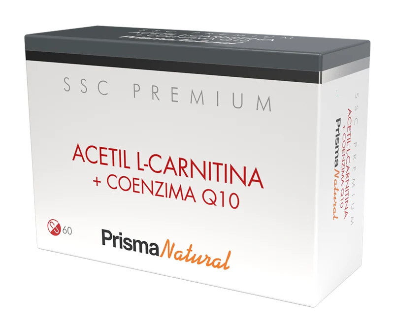 Acetil L-Carnitina + Coenzima Q10 60 Capsulas | Prisma Natural