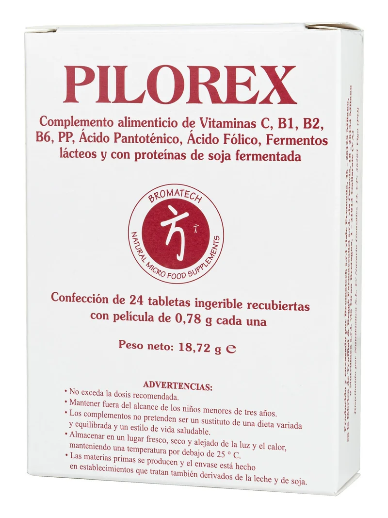 Pilorex 24 cápsulas | Bromatech
