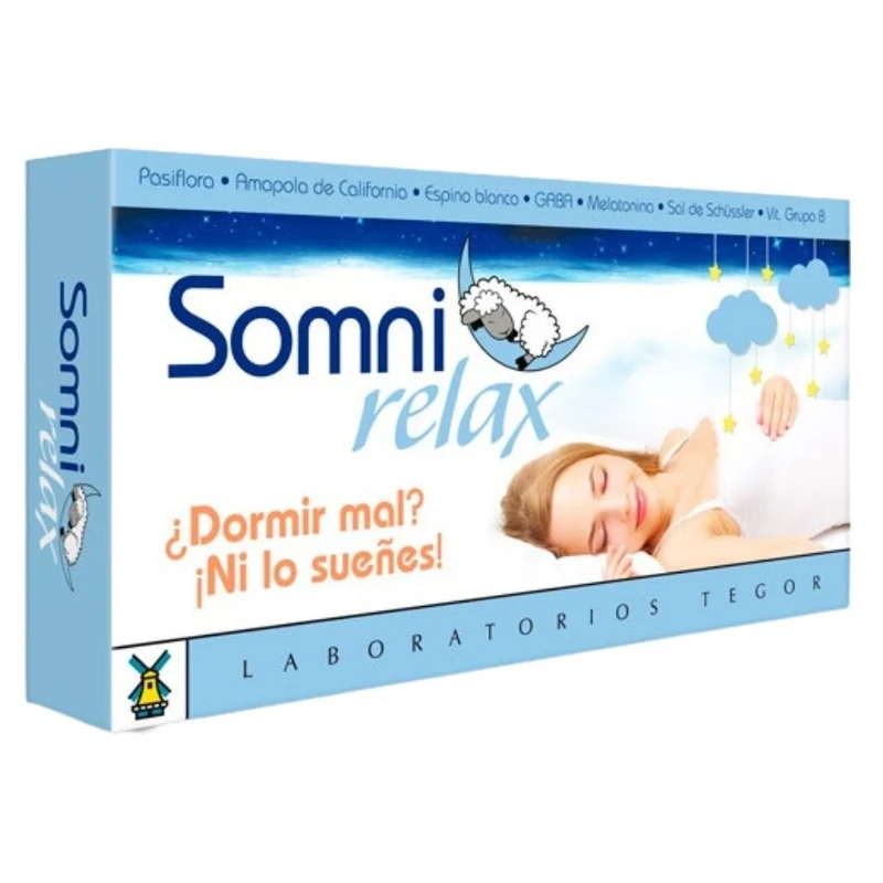 Somni Relax 40 Capsulas | Tegor