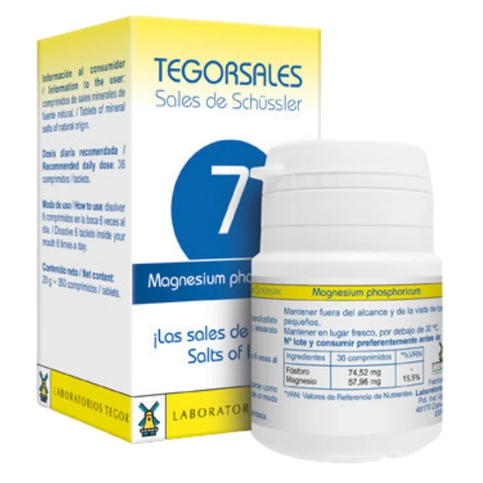 Tegorsales 7 20 gr Comprimidos | Tegor