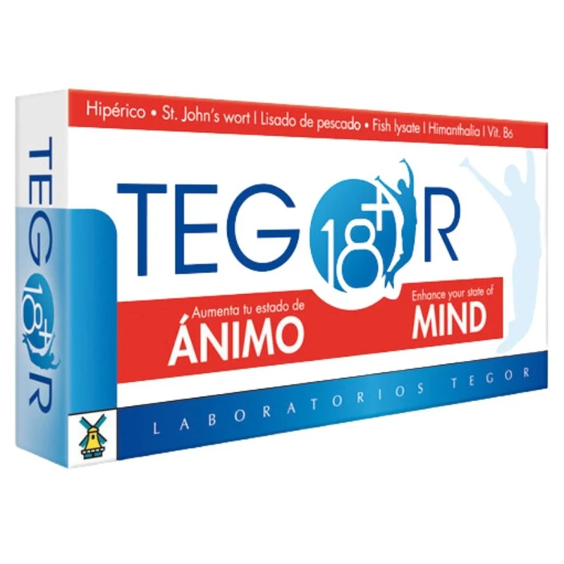 Tegor 18+ 40 Capsulas | Tegor