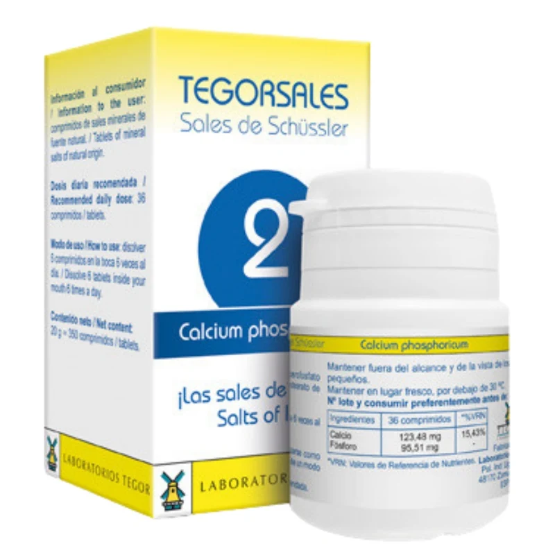 Tegorsales 2 20 gr Comprimidos | Tegor
