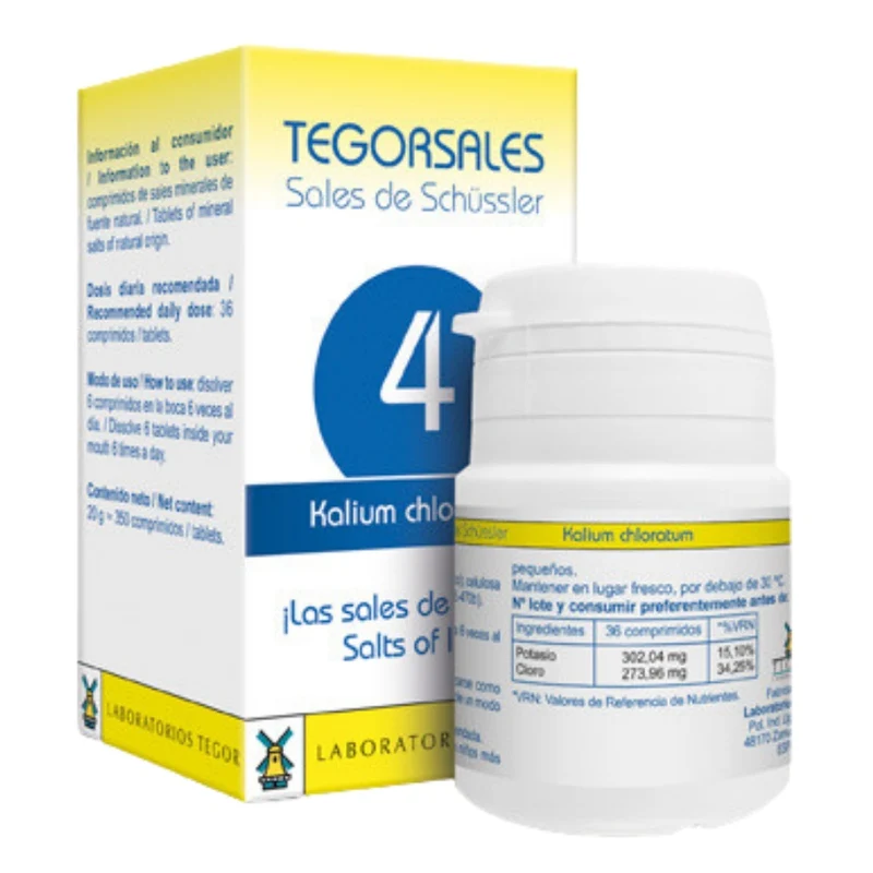 Tegorsales 4 20 gr Comprimidos | Tegor