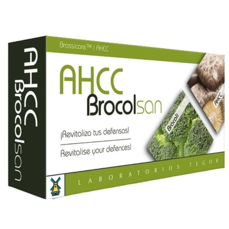 Ahcc Brocolsan 60 Capsulas | Tegor