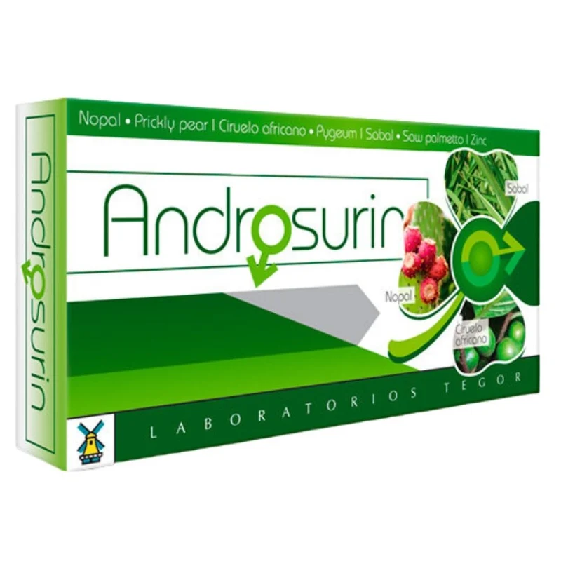 Androsurin 40 Capsulas | Tegor