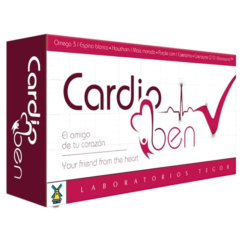 Cardioben 60 Capsulas | Tegor