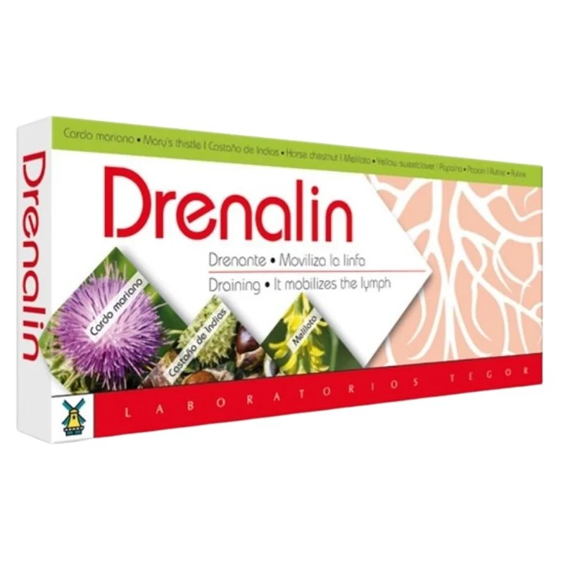 Drenalin 10 Viales | Tegor
