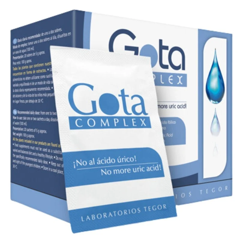 Gota Complex 20 Sobres | Tegor