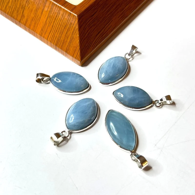 Colgante Aguamarina Plata 925