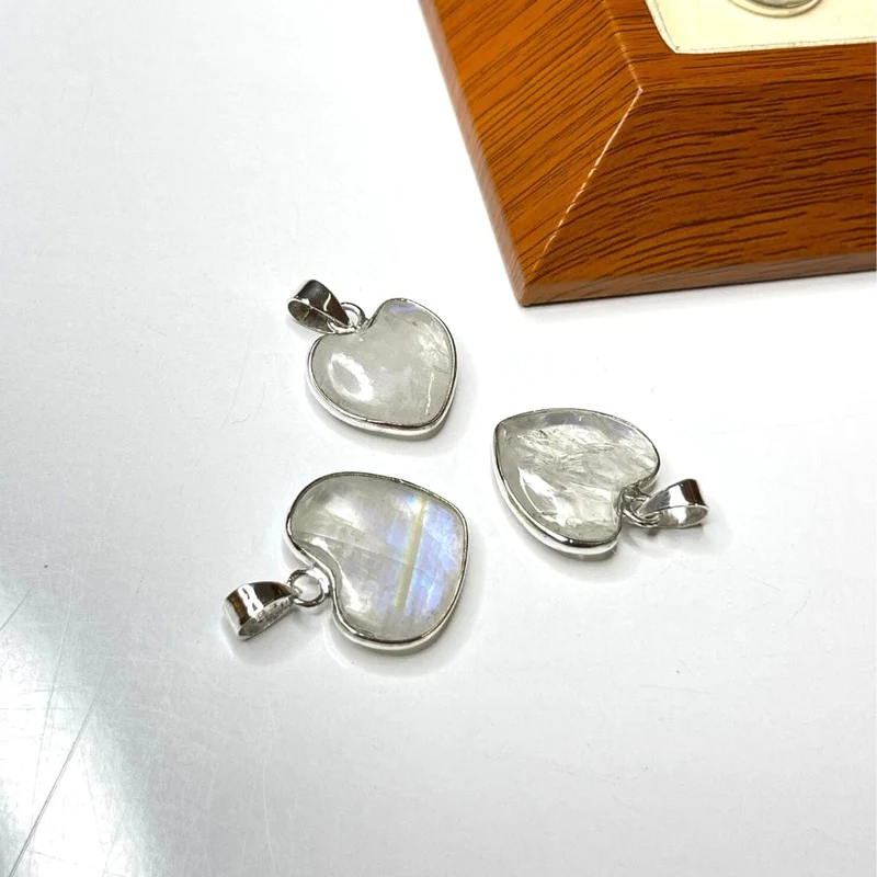 Colgante Piedra Luna Plata 925