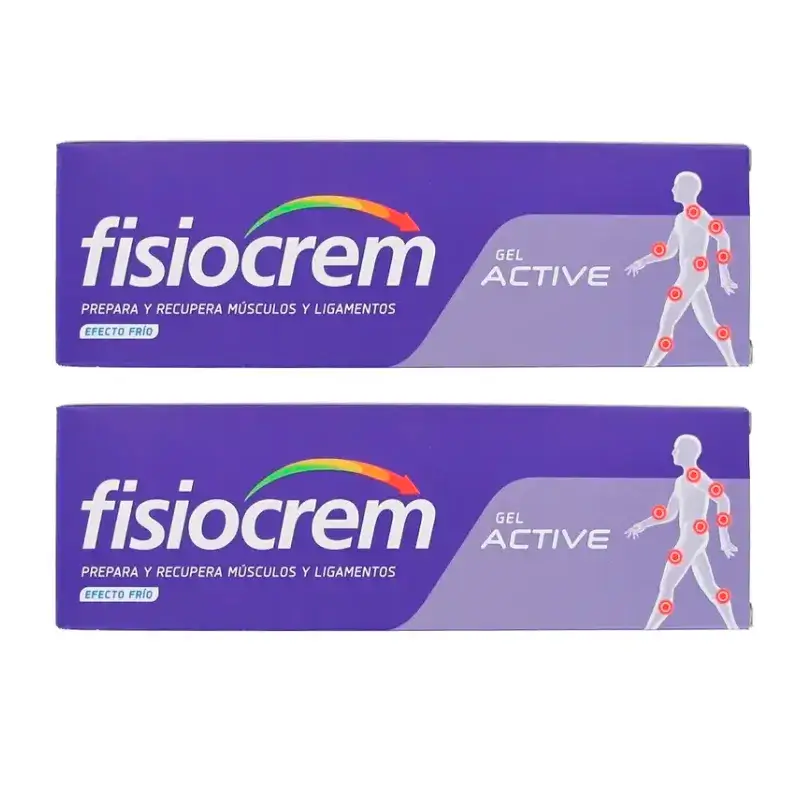 Fisiocrem Active Gel, Pack 2 x 60 ml