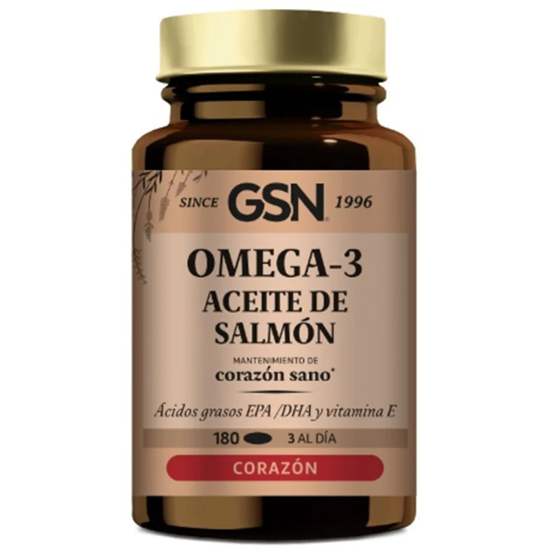 Aceite de Salmon Omega 3 180 Perlas | GSN