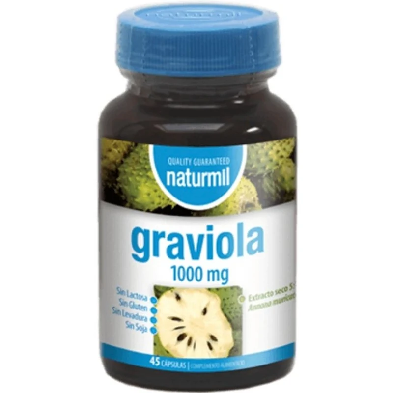 Graviola Anona 1000mg 45 Capsulas | Naturmil