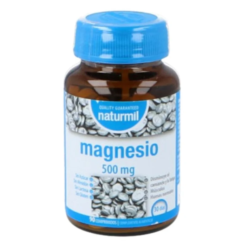 Magnesio 500mg 90 Comprimidos | Naturmil