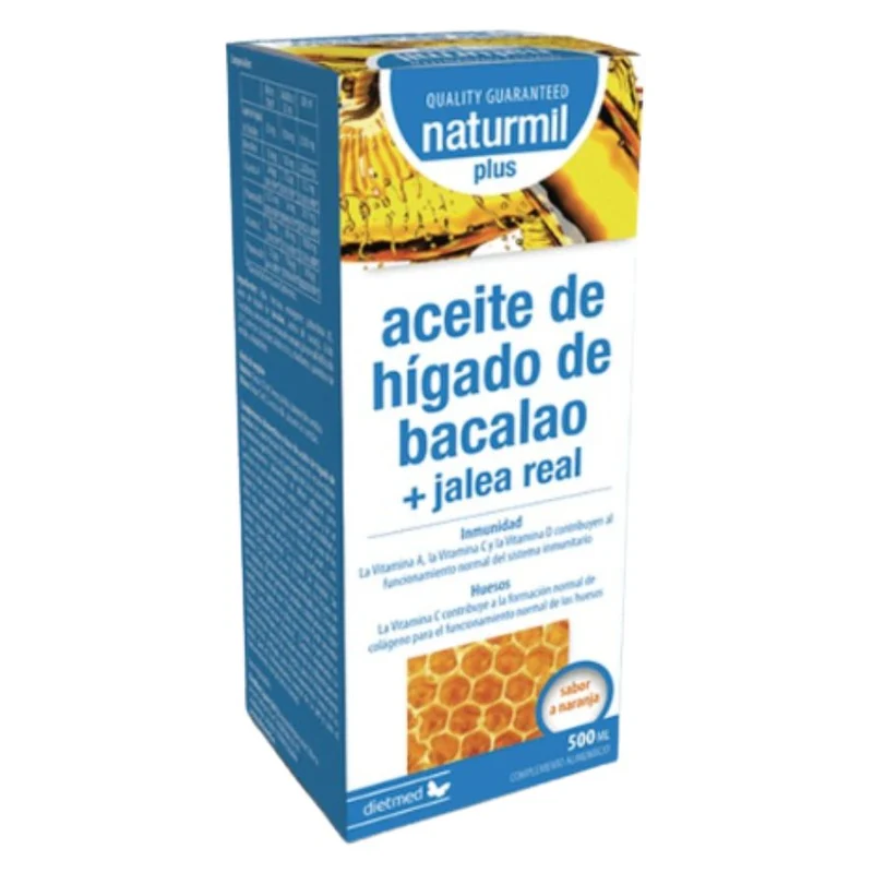 Aceite de Higado Bacalao Plus 500 ml | Naturmil