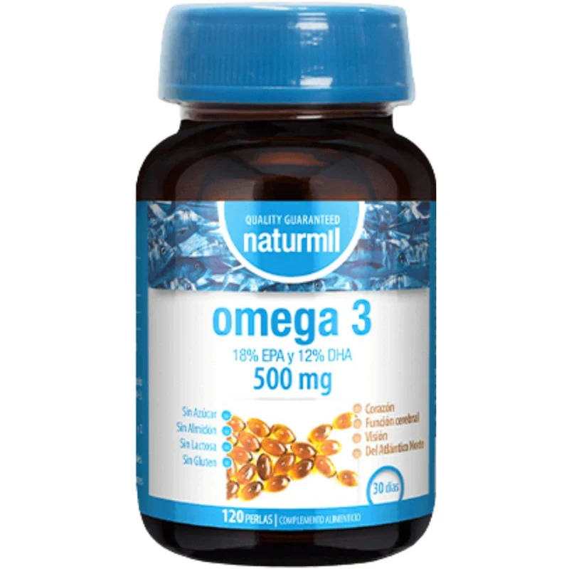 Omega 3 500mg 120 Perlas | Naturmil