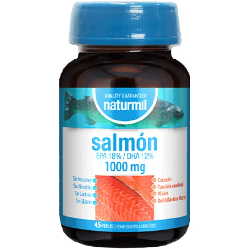Salmon 1000mg 45 Perlas | Naturmil