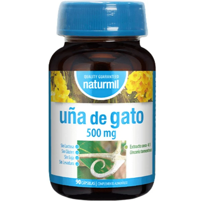 Uña de Gato 500 mg 90 Capsulas | Naturmil