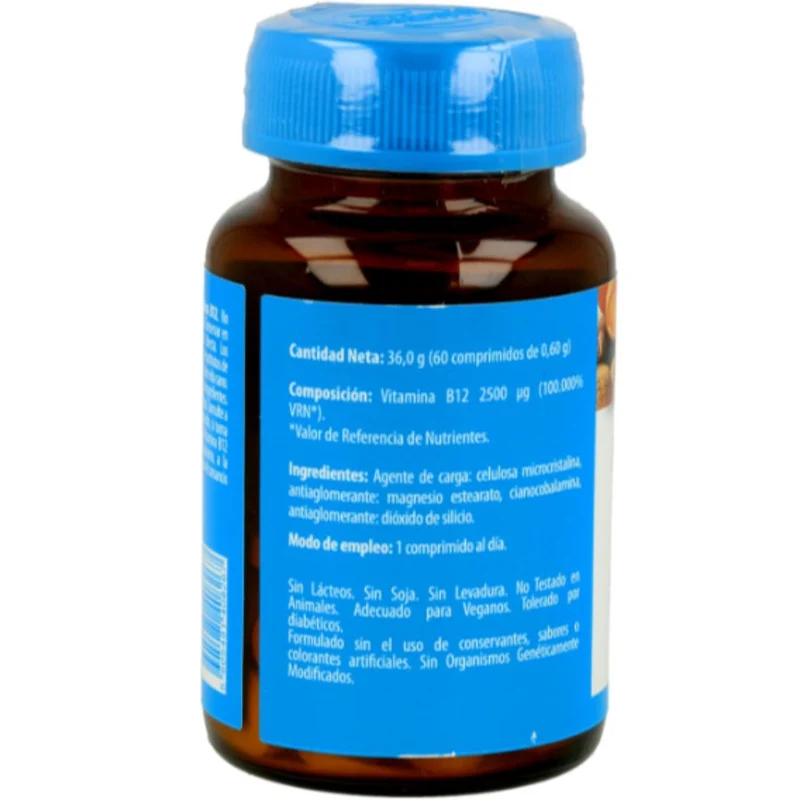 Vitamina B12 60 Comprimidos | Naturmil