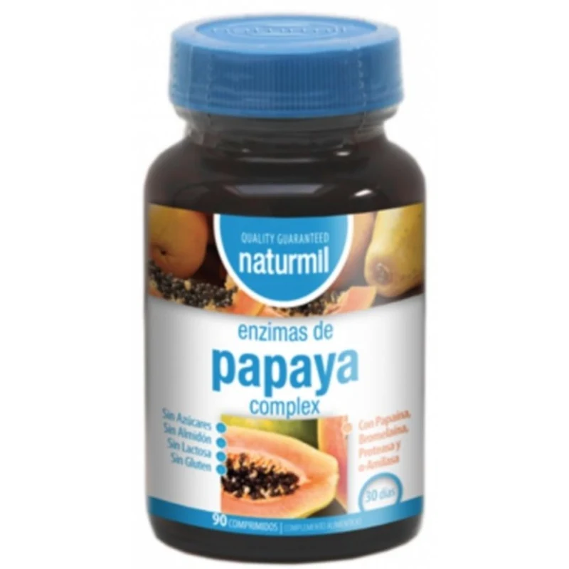 Enzimas de Papaya 90 Comprimidos | Naturmil