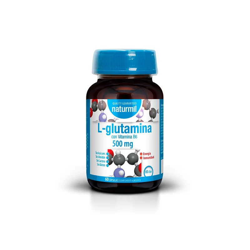 L-Glutamina 500mg 60 Comprimidos | Naturmil