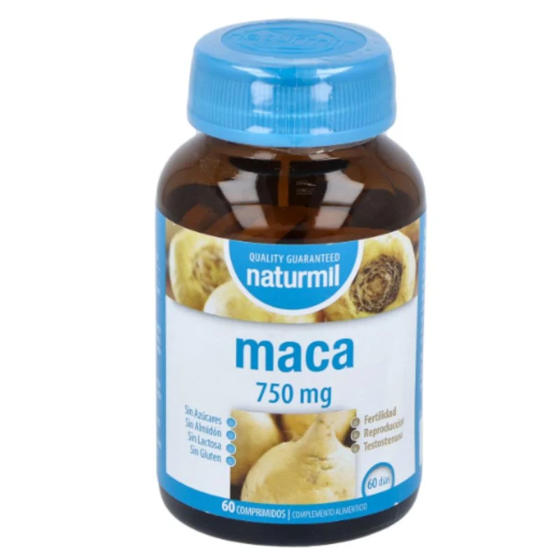 Maca 750mg 60 Comprimidos | Naturmil