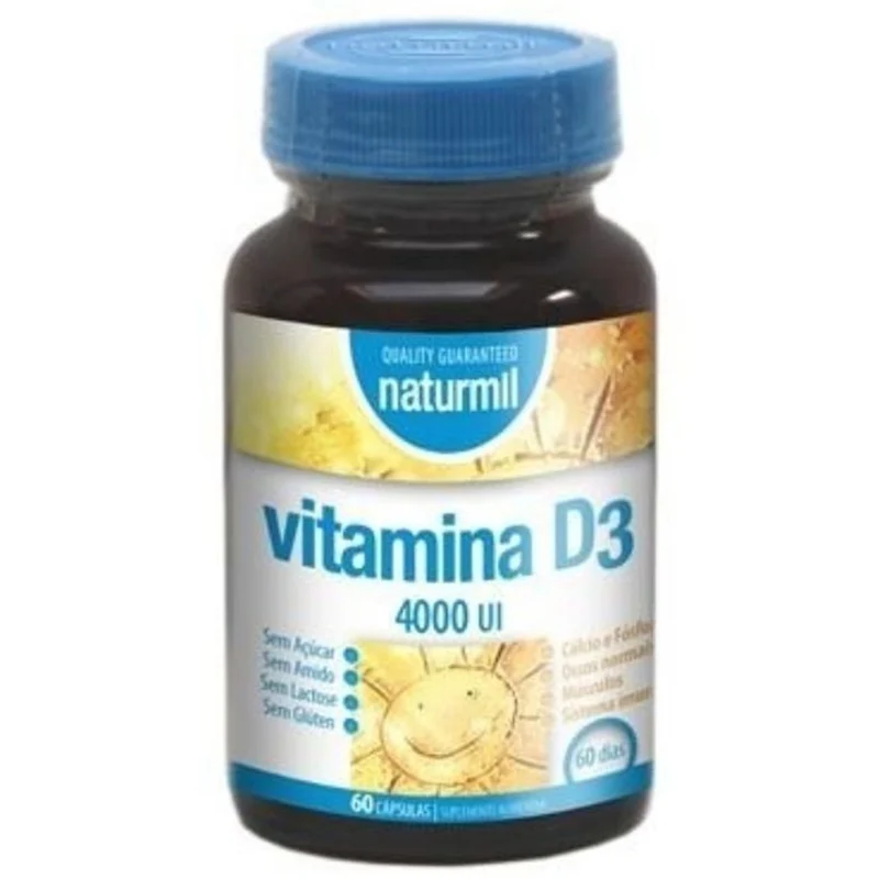 Vitamina D3 60 Capsulas | Naturmil
