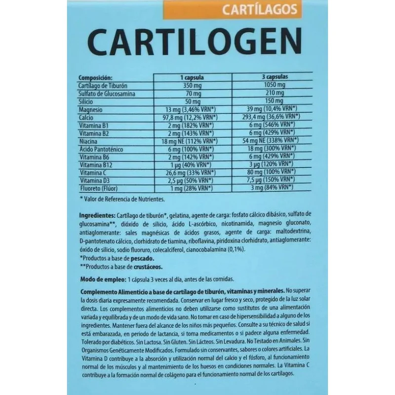 Cartilogen 90 Capsulas | Dietmed