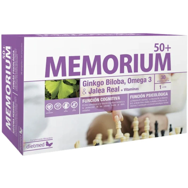 Memorium 50+ 30 Ampollas | Dietmed