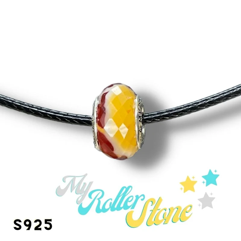 Charm exclusivo de jaspe Mookaîte