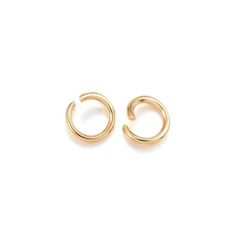 Anillos de oro de acero inoxidable sin soldar (Ion Plating)