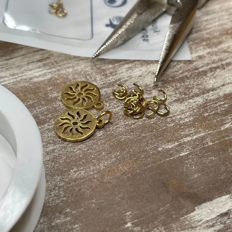 Anillos de oro de acero inoxidable sin soldar (Ion Plating)