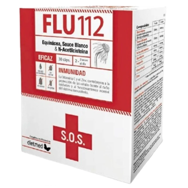 Flu112 30 Capsulas | Dietmed