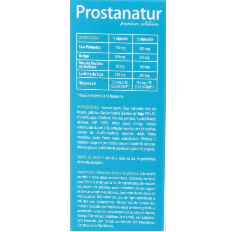 Prostanatur 60 Capsulas | Dietmed