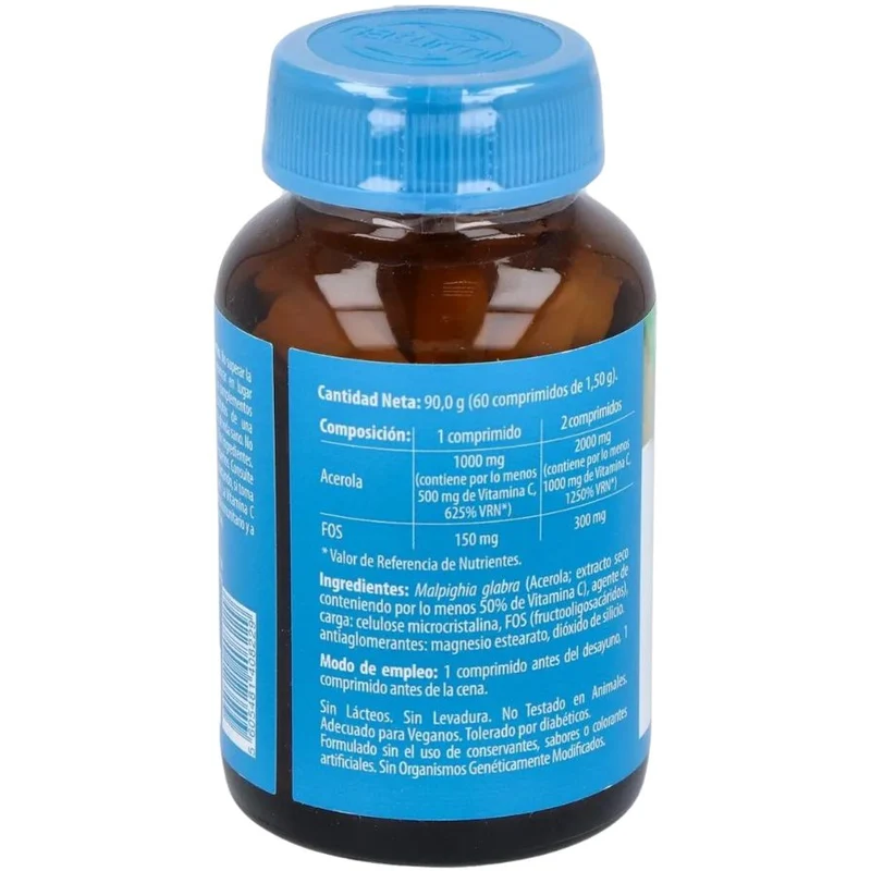 Acerola 100mg 60 Comprimidos | Naturmil