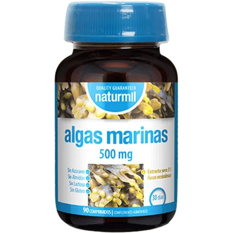 Algas Marinas 500mg 90 Comprimidos | Naturmil
