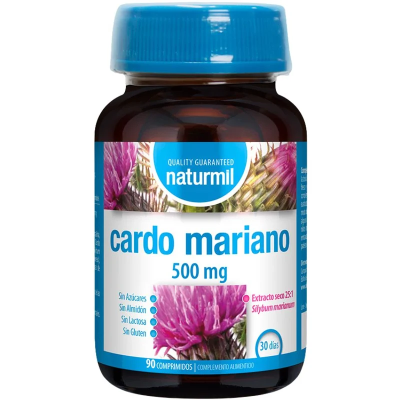 Cardo Mariano 500mg 90 Comprimidos | Naturmil