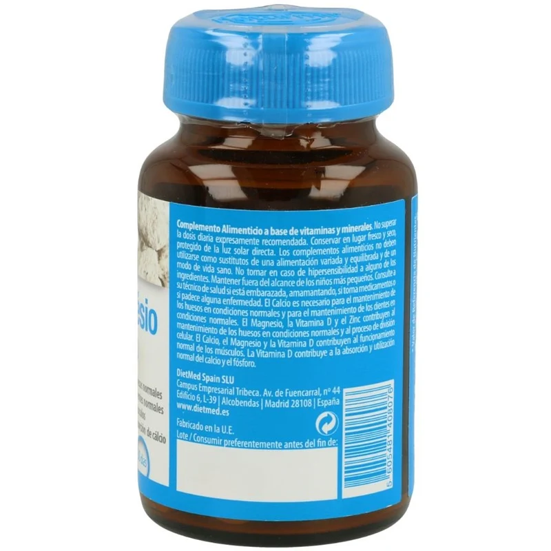 Calcio + Magnesio + Zinc y Vitamina D 90 Comprimidos | Naturmil