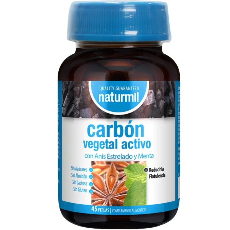 Carbon Activado Compuesto 45 Capsulas | Naturmil