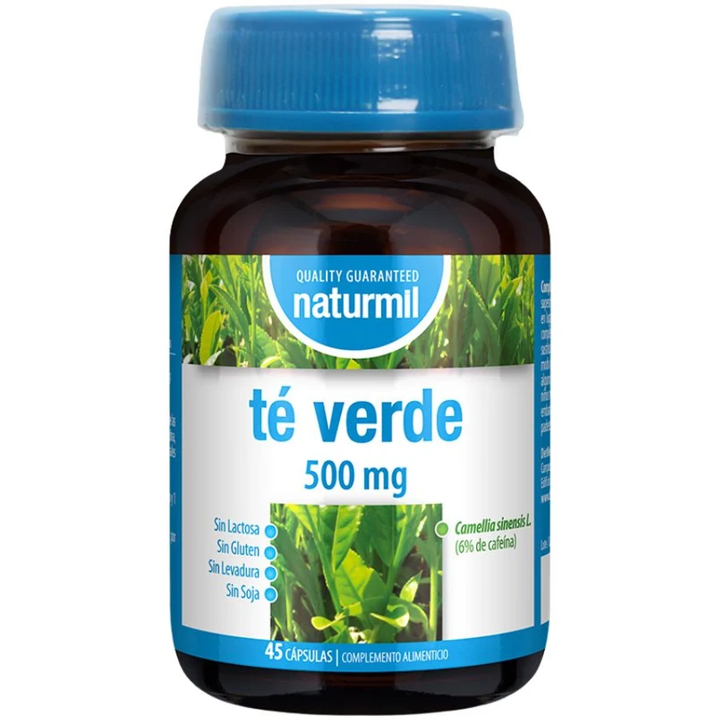 Te Verde 500mg 45 Capsulas | Naturmil