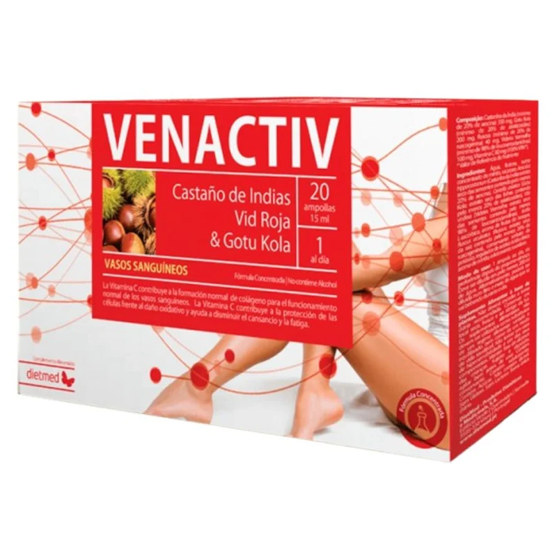 Venactiv 20 Ampollas | Dietmed