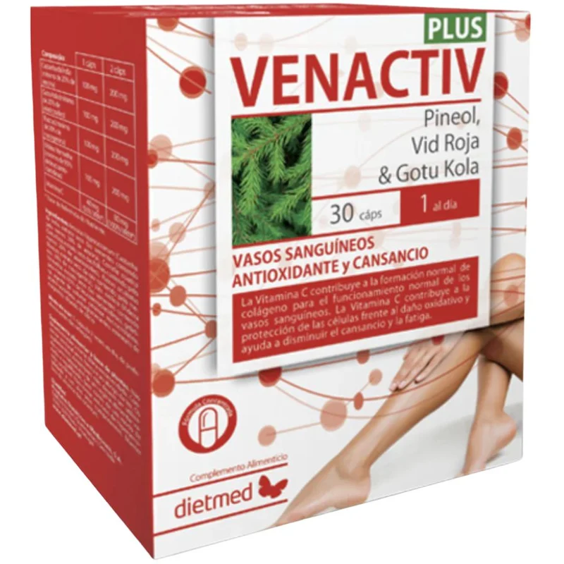 Venactiv Plus 30 Capsulas | Dietmed