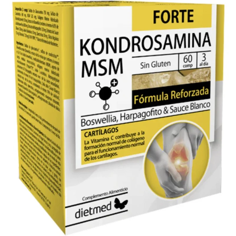 Kondrosamina MSM SOS 60 Comprimidos | Dietmed
