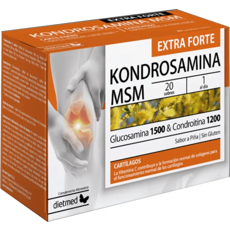 Kondrosamina MSM Flex 20 Sobres | Dietmed