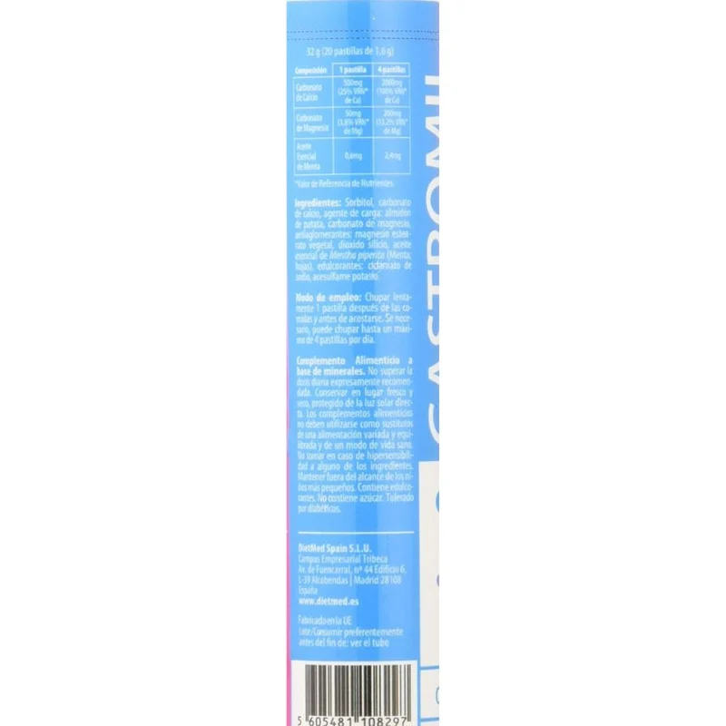 Gastromil 20 Pastillas | Dietmed