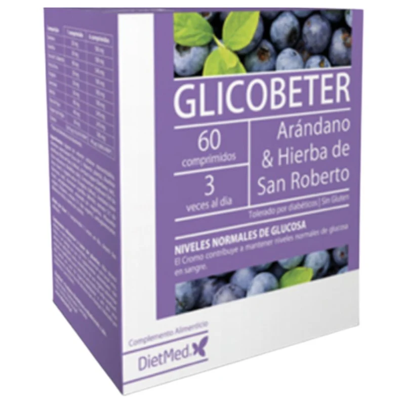 Glicobeter 60 Comprimidos | Dietmed