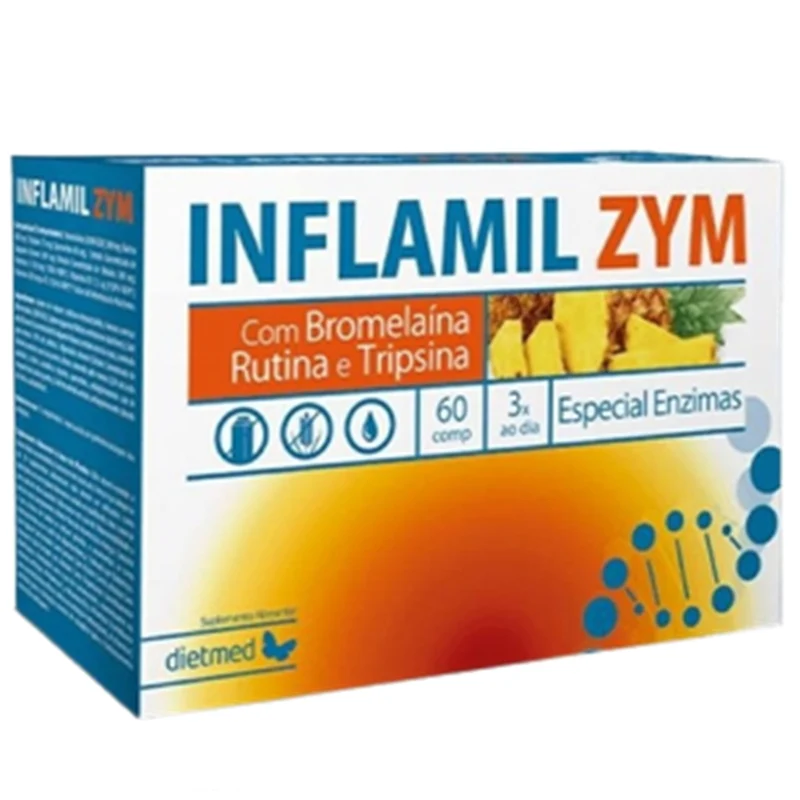 Inflamil Zym 60 Comprimidos | Dietmed
